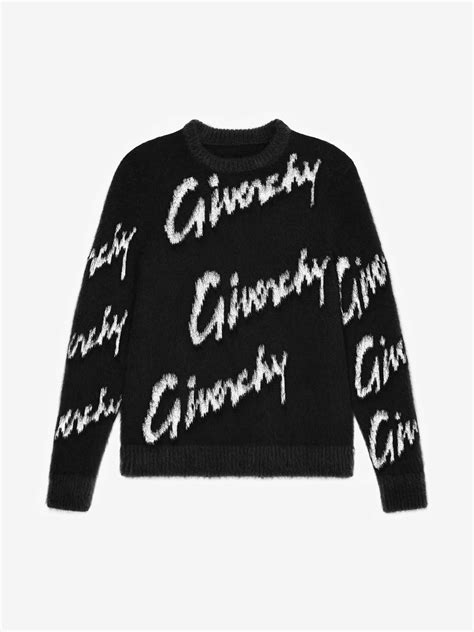 givenchy sweater word all over|Givenchy jumpsuit women's.